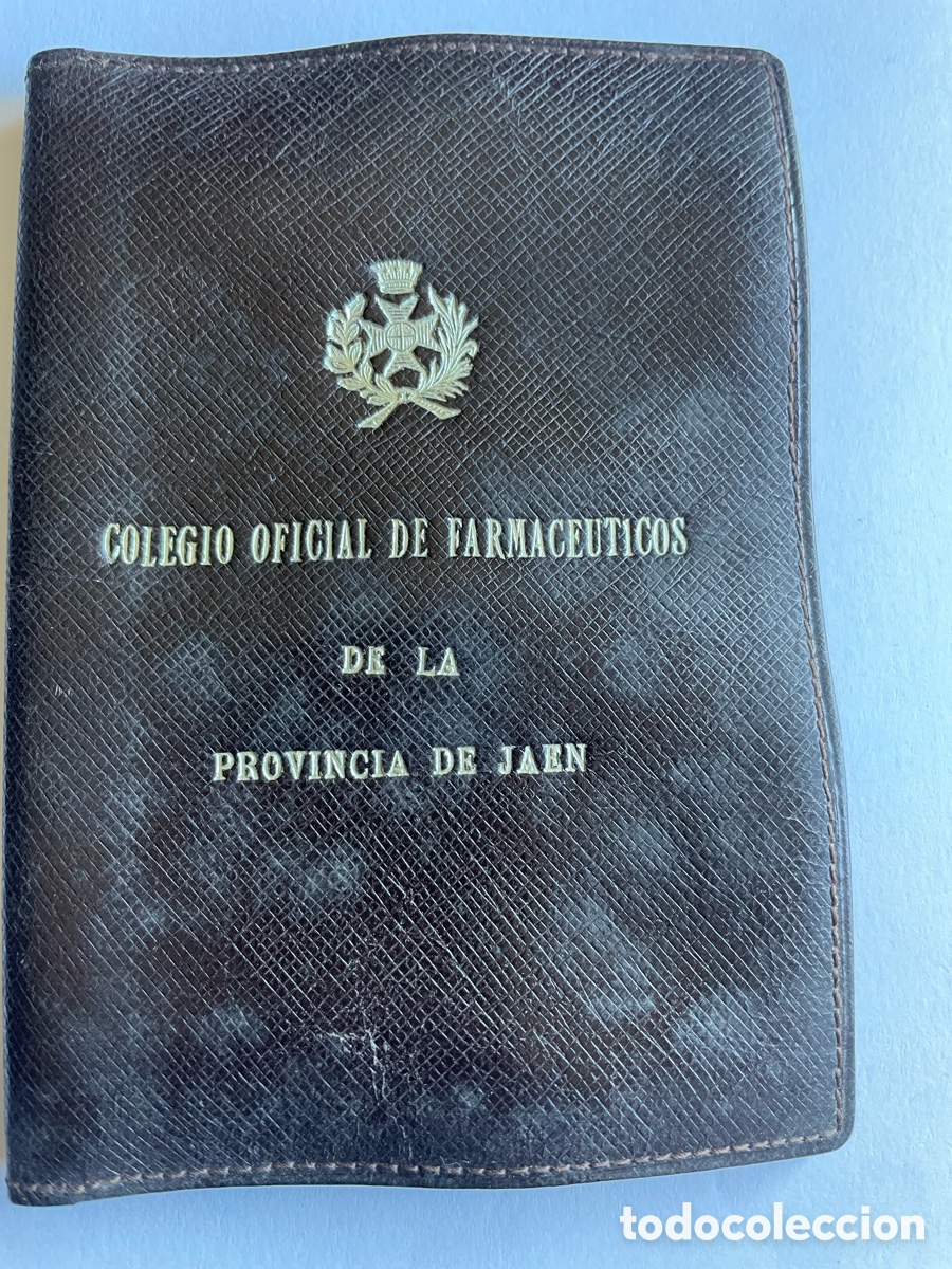 Militaria: Cartera farmac&eacute;uticos de Ja&eacute;n - Foto 1