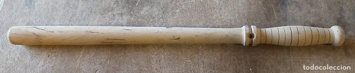 Militaria: Defensa de madera, sin pintar - Foto 2