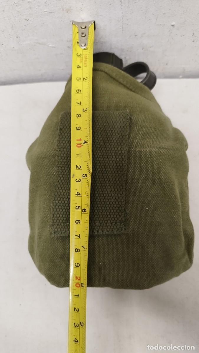 Militaria: Antigua cantimplora militar,con su funda - Foto 9
