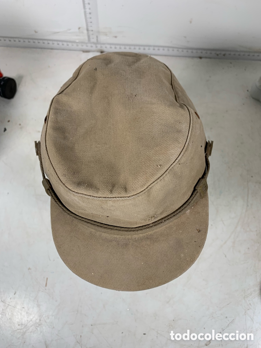 Militaria: 01_ Gorra de campa&ntilde;a Ej&eacute;rcito de tierra - Foto 3