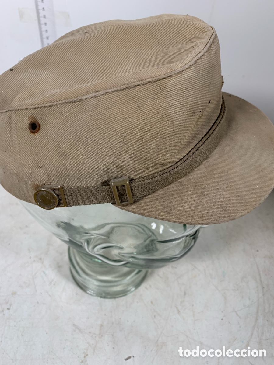 Militaria: 01_ Gorra de campa&ntilde;a Ej&eacute;rcito de tierra - Foto 4