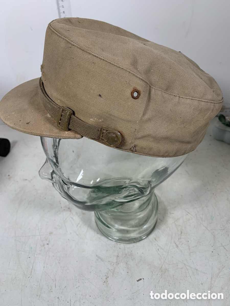 Militaria: 01_ Gorra de campa&ntilde;a Ej&eacute;rcito de tierra - Foto 6