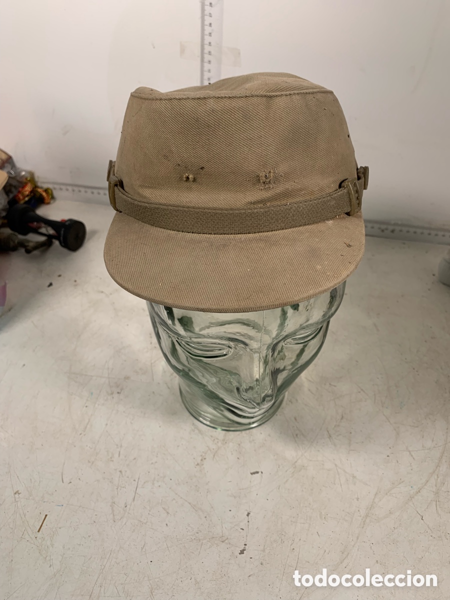 Militaria: 01_ Gorra de campa&ntilde;a Ej&eacute;rcito de tierra - Foto 1
