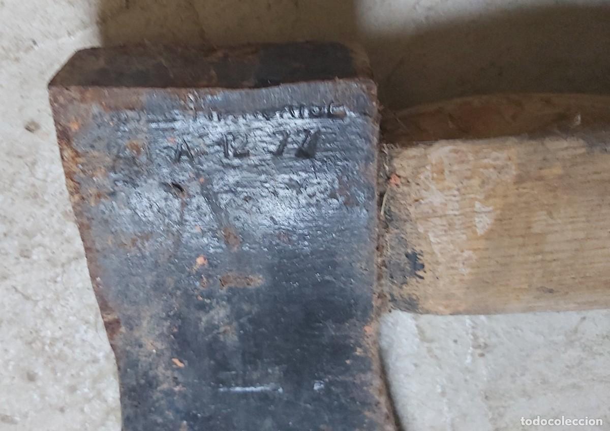 Militaria: Hacha de jeep, con marcajes - Foto 4