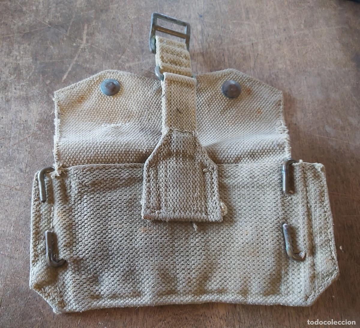Militaria: Parte de correaje con dos departamentos - Foto 3