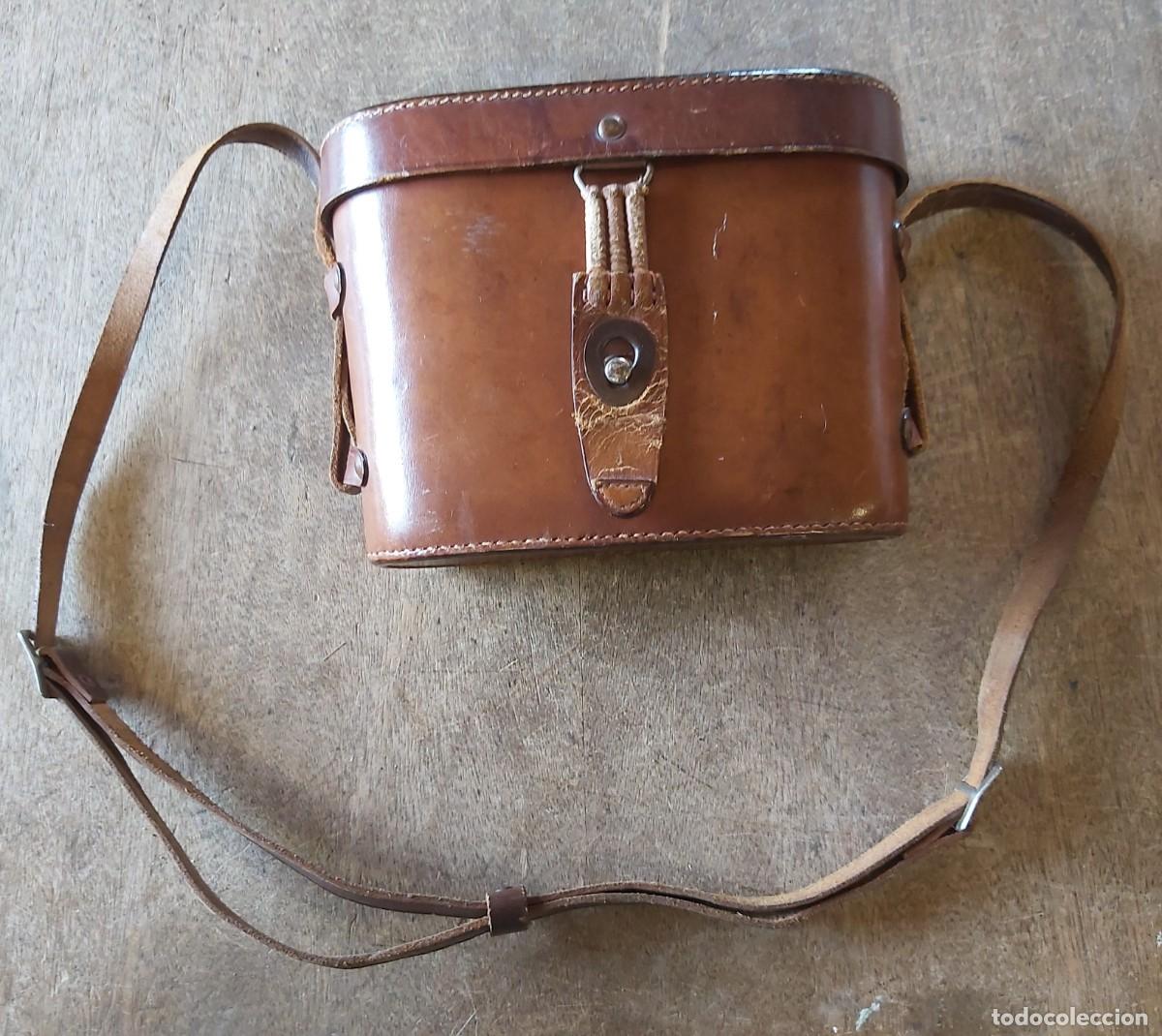Militaria: Funda para prism&aacute;ticos, con corona - Foto 1