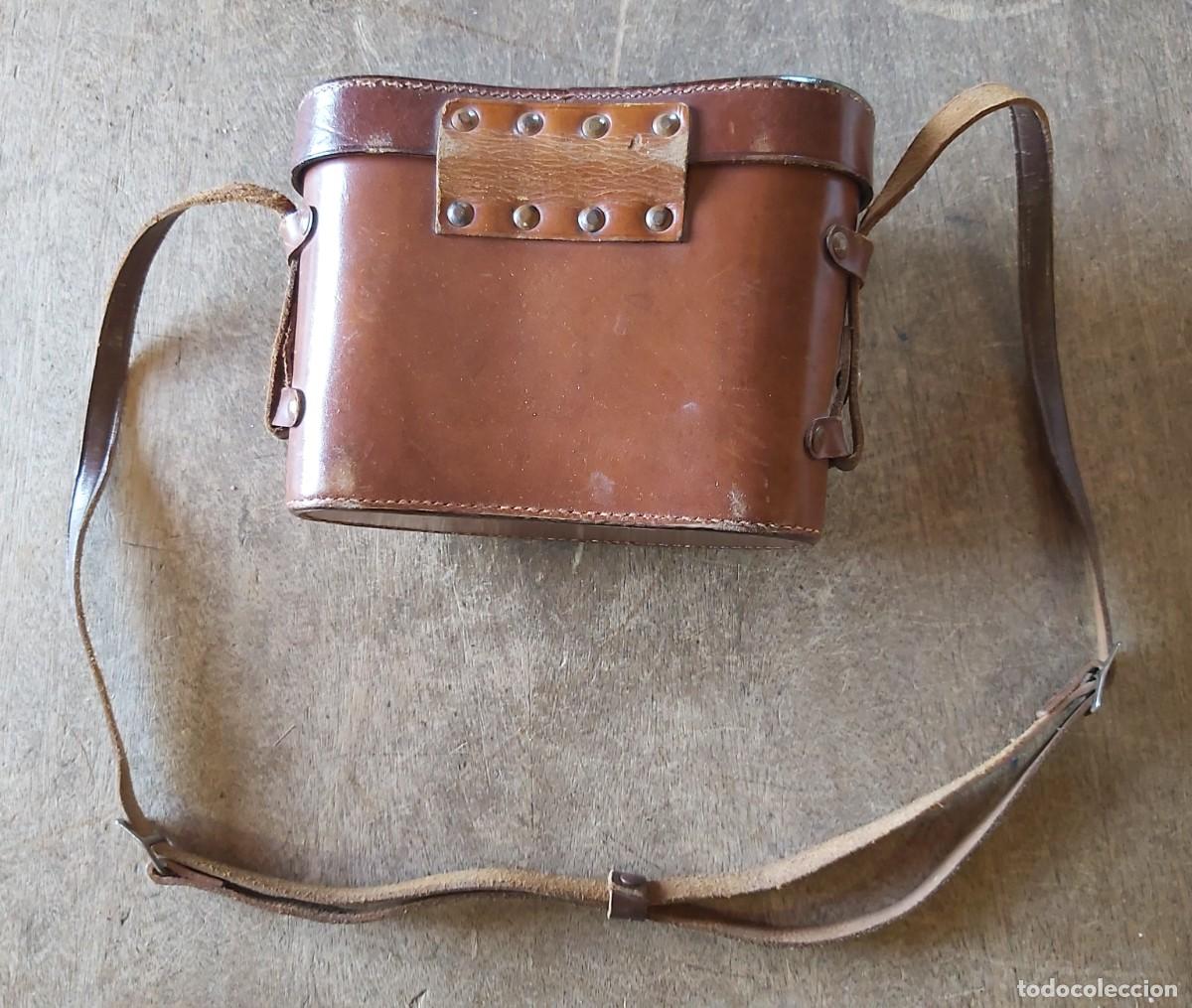 Militaria: Funda para prism&aacute;ticos, con corona - Foto 2