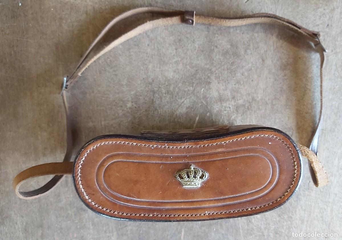 Militaria: Funda para prism&aacute;ticos, con corona - Foto 3