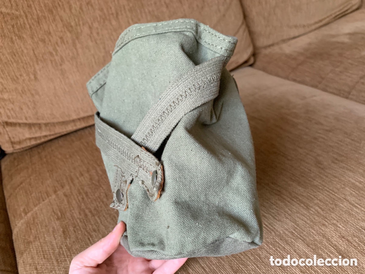 Militaria: ANTIGUA FUNDA DE CANTIMPLORA MODELO 67 - Foto 3