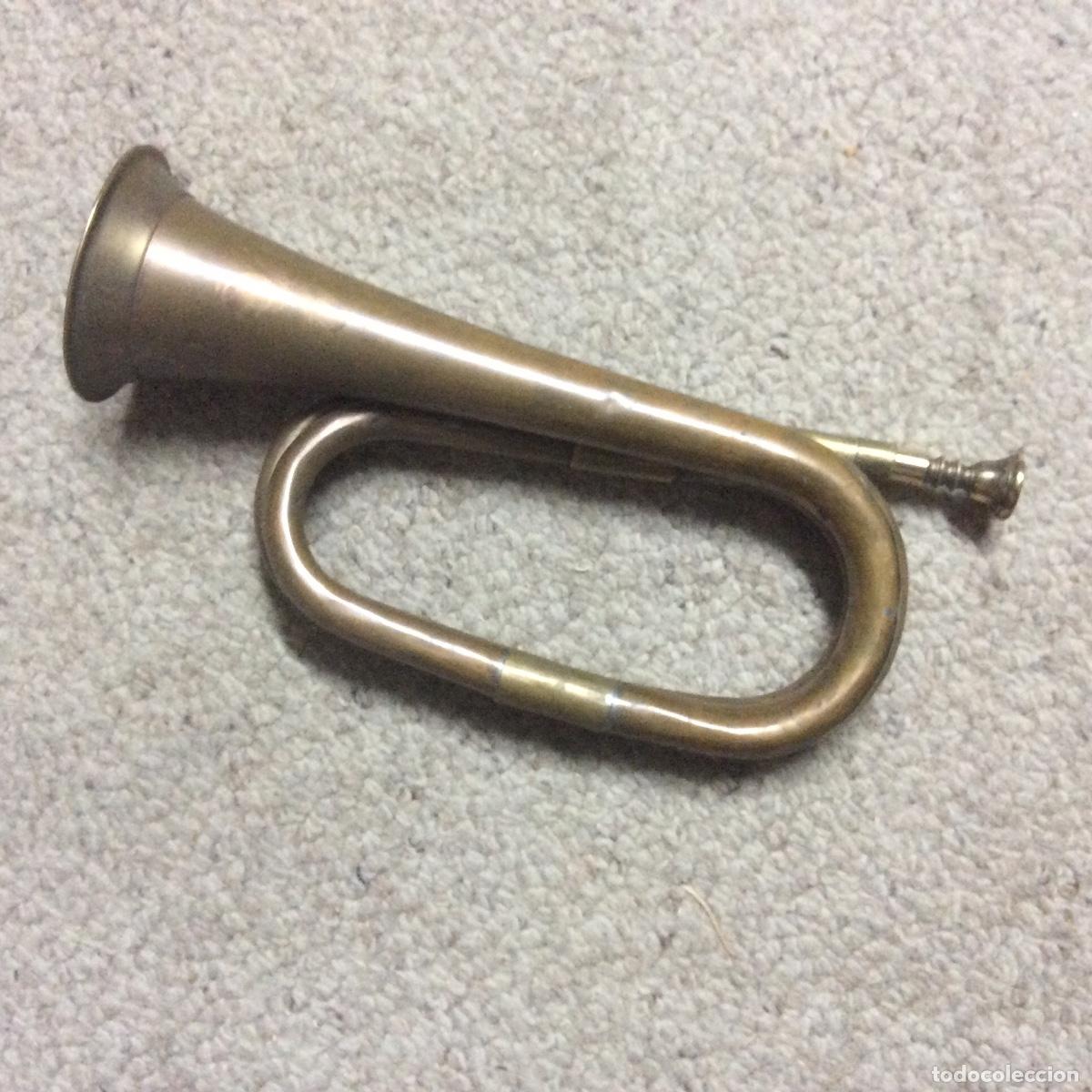 Militaria: Corneta instrumento de aire - Foto 2
