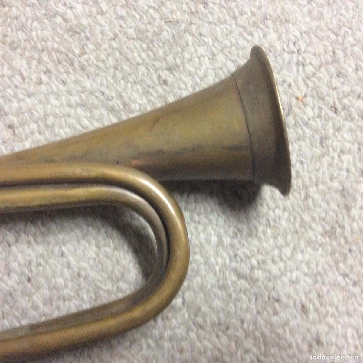 Militaria: Corneta instrumento de aire - Foto 6