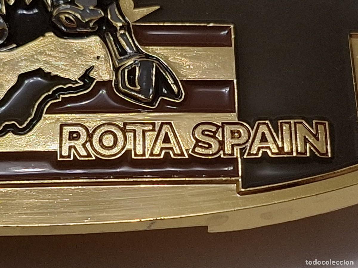 Militaria: Hebilla de la base naval de Rota. Totalmente nueva. - Foto 4