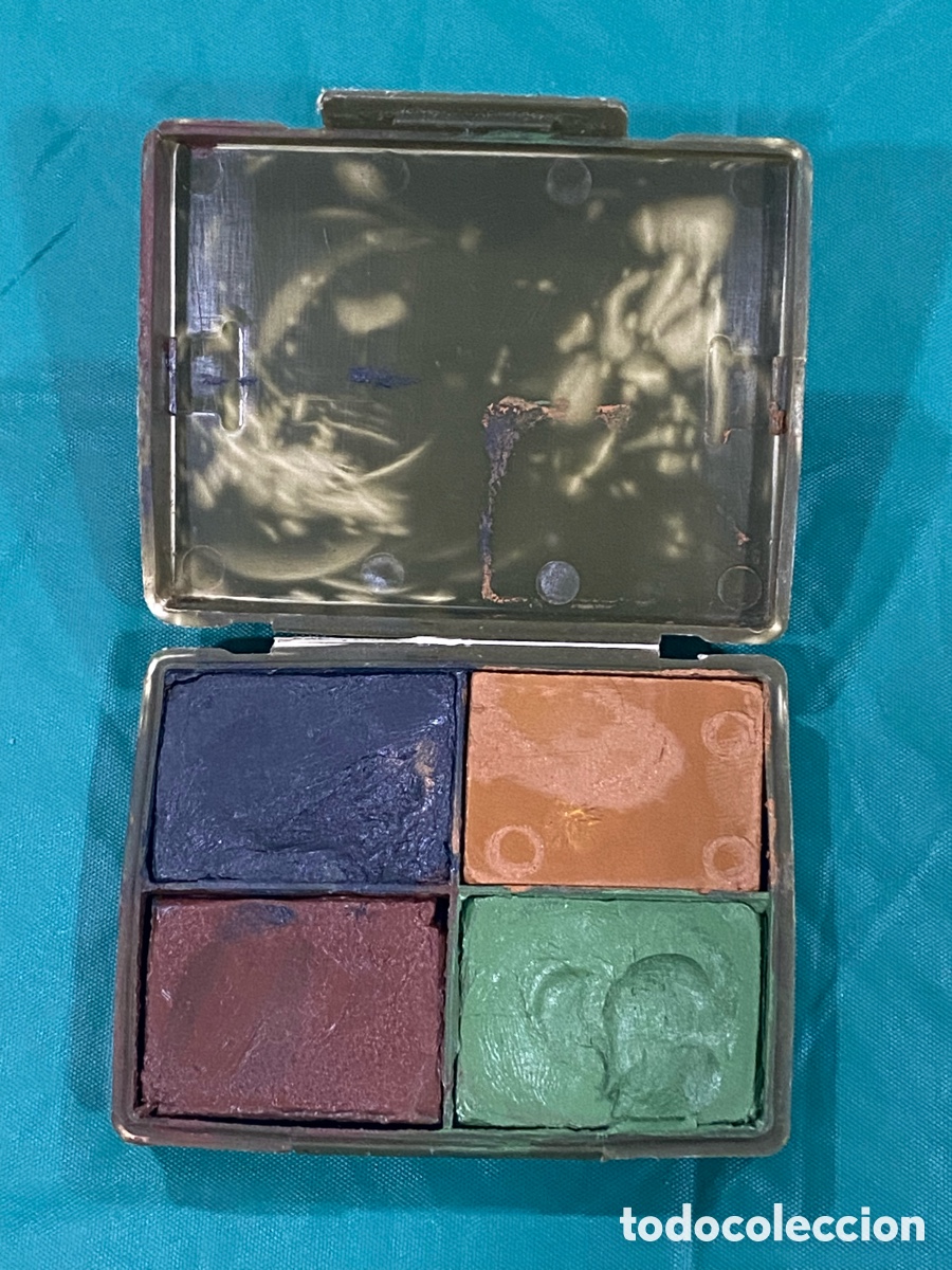 Militaria: PINTURA DE ENMASCARAMIENTO EJ&Eacute;RCITO ESPA&Ntilde;OL.