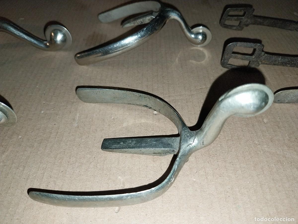 Militaria: Lote de 6 espuelas. Ej&eacute;rcito Espa&ntilde;ol - Foto 2