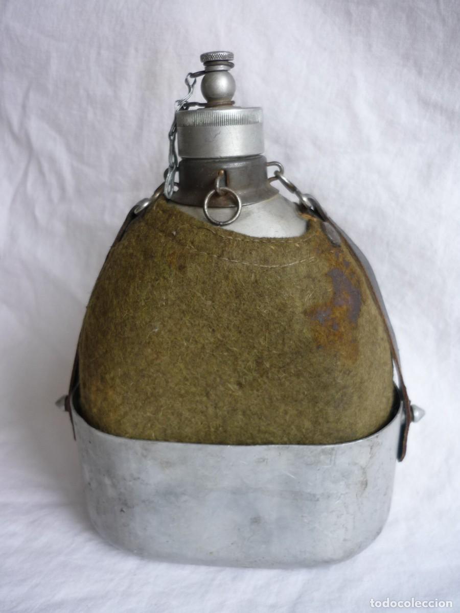 Militaria: Cantimplora de aluminio militar - Foto 2