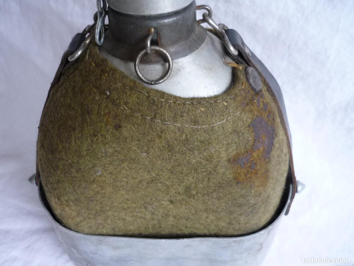 Militaria: Cantimplora de aluminio militar - Foto 3
