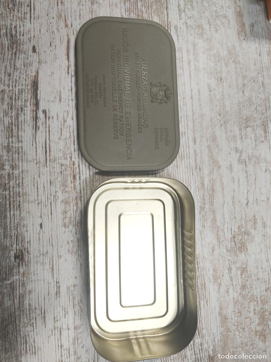 Militaria: CONTENEDOR RACION COMBATE VACIO. - Foto 2