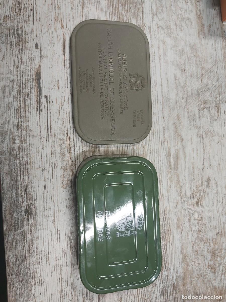 Militaria: CONTENEDOR RACION COMBATE VACIO. - Foto 3