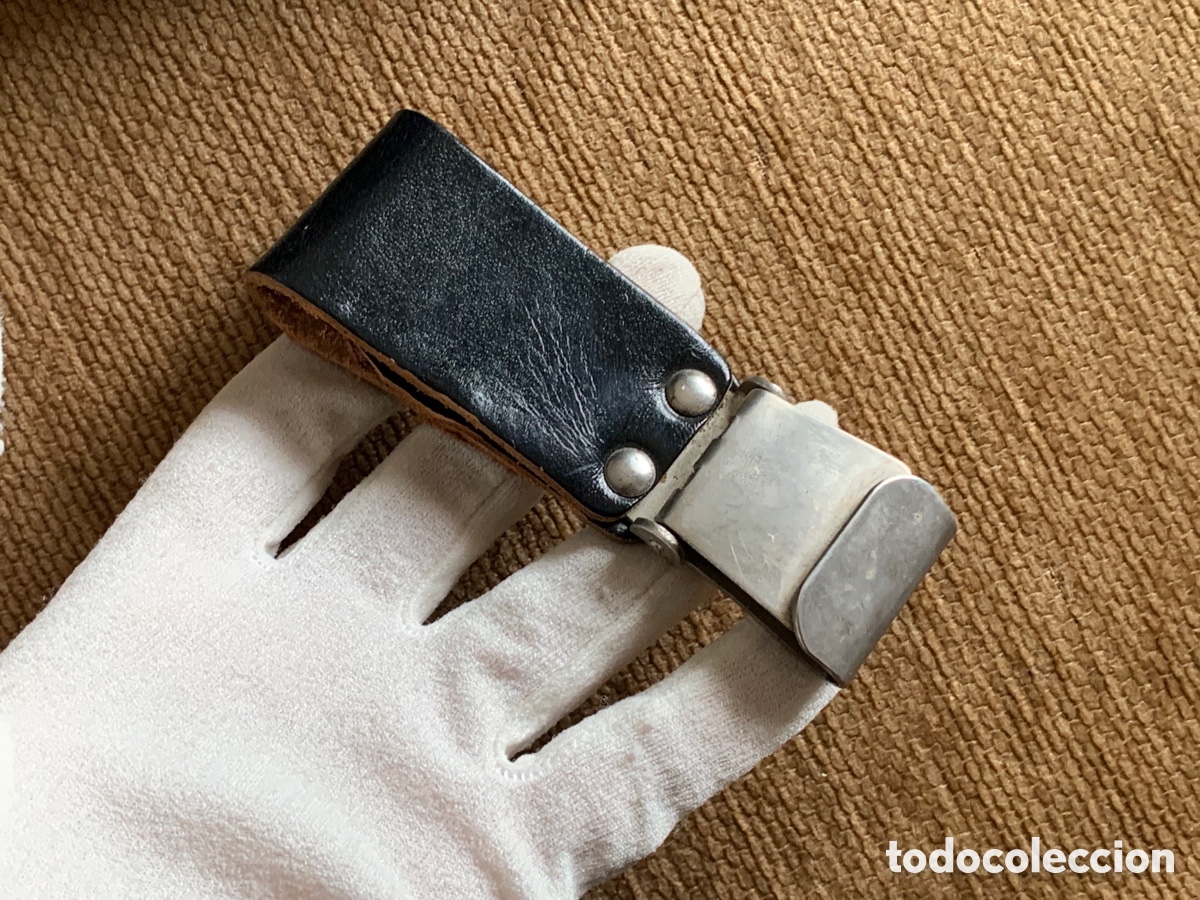 Militaria: CANGREJO PORTA FUNDA PISTOLA POLICIA