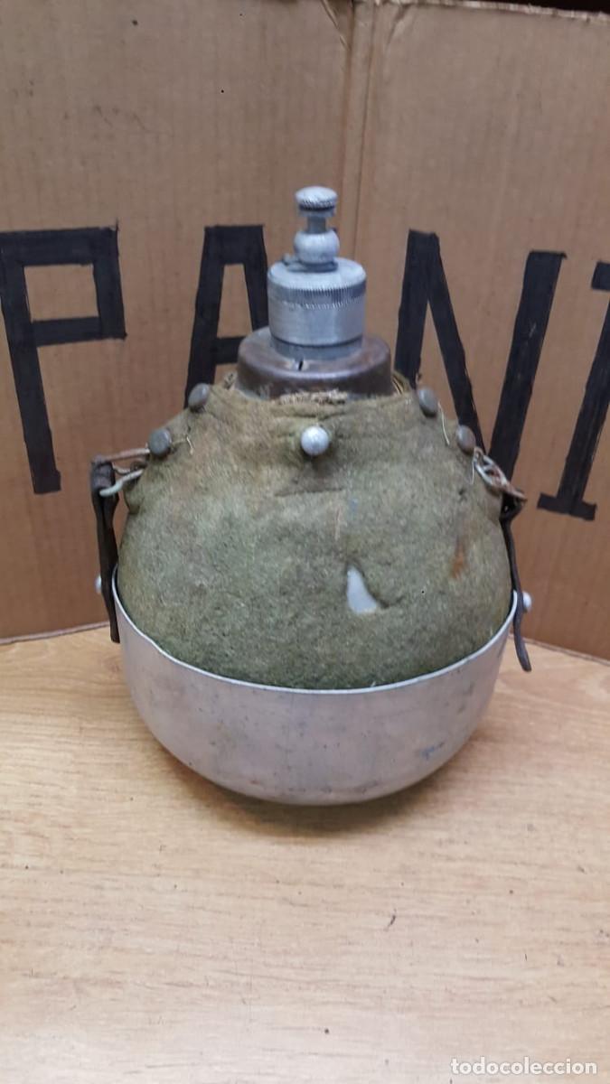 Militaria: ANTIGUA CANTIMPLORA CON CACILLO - Foto 1