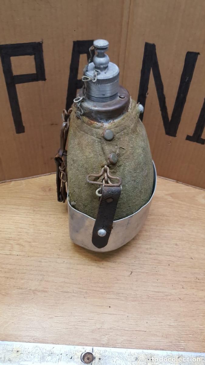 Militaria: ANTIGUA CANTIMPLORA CON CACILLO - Foto 4