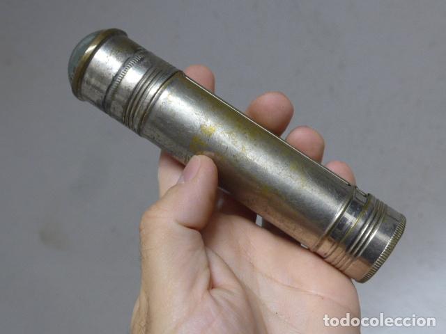 Militaria: Antiguas 2 linterna militar a identificar - Foto 6