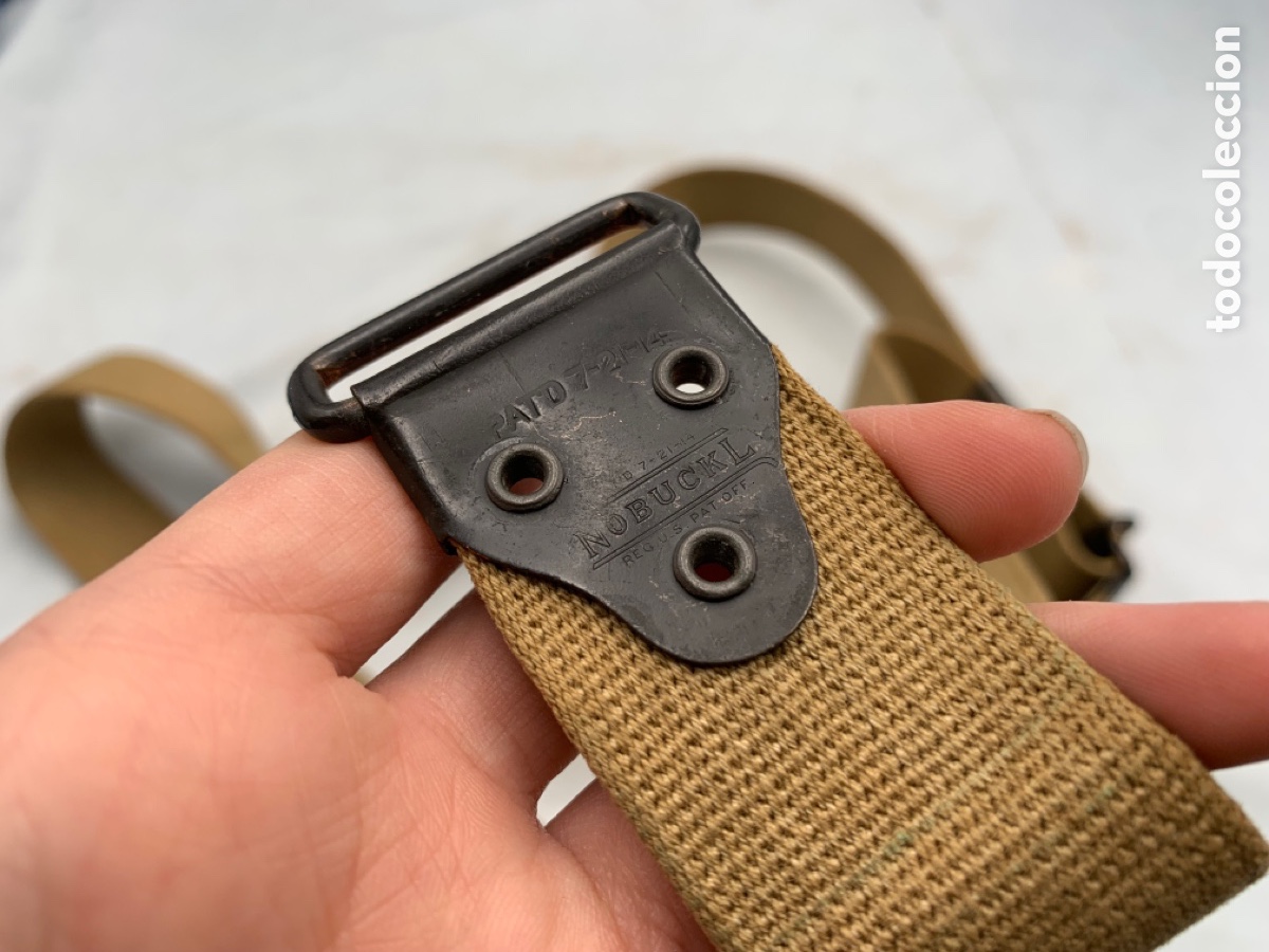 Militaria: CORREA PARA SUBFUSIL THOMPSON - Foto 7