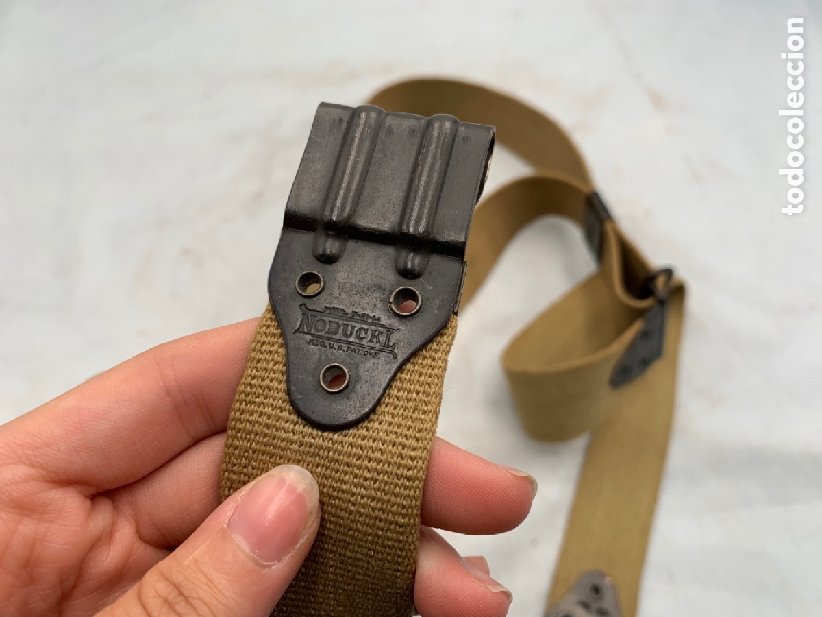 Militaria: CORREA PARA SUBFUSIL THOMPSON - Foto 9