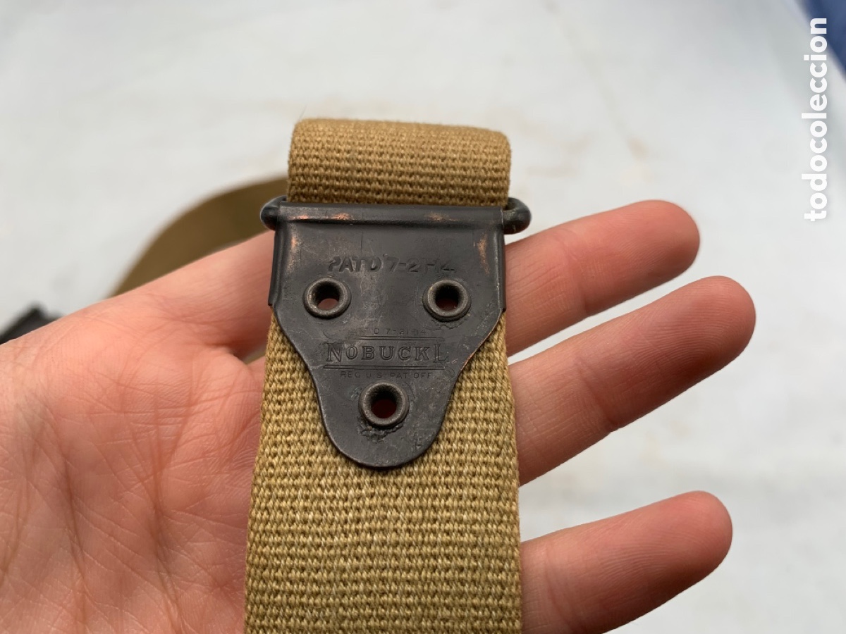 Militaria: CORREA PARA SUBFUSIL THOMPSON - Foto 13