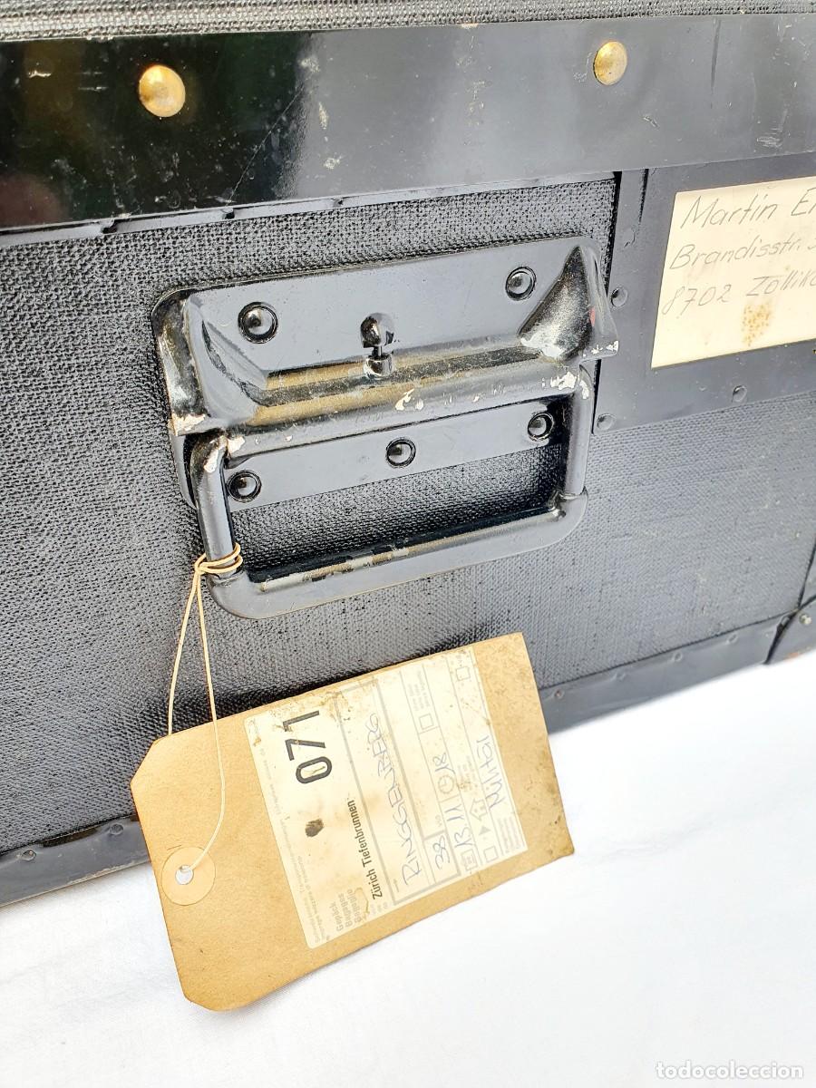 Militaria: Ba&uacute;l, cofre militar suizo. - Foto 4