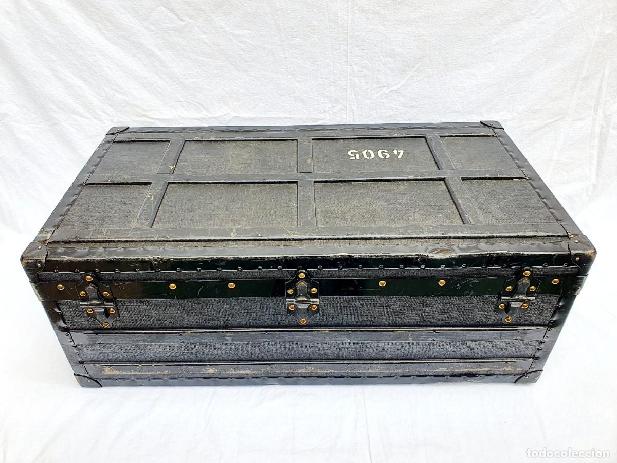 Militaria: Ba&uacute;l, cofre militar suizo. - Foto 10