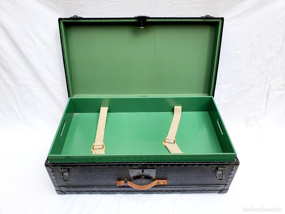 Militaria: Ba&uacute;l, cofre militar suizo. - Foto 11