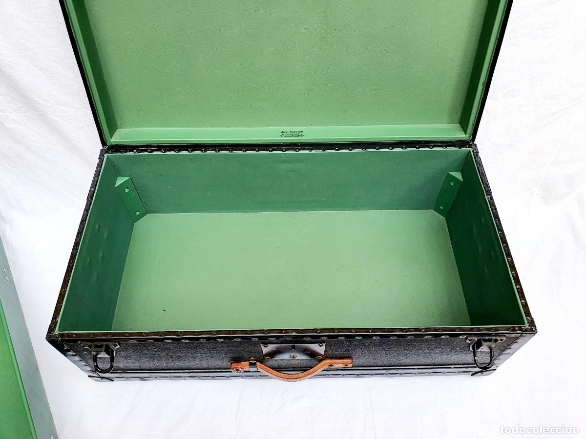 Militaria: Ba&uacute;l, cofre militar suizo. - Foto 16