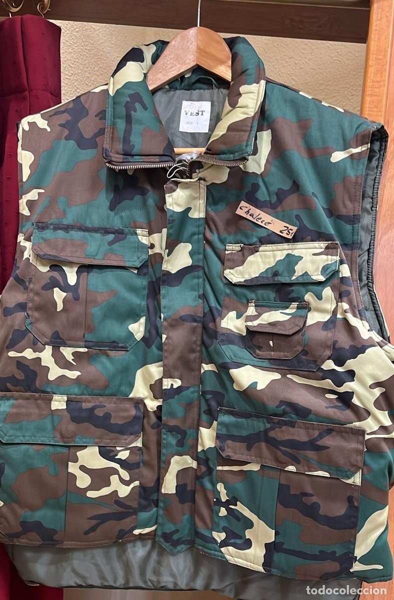 Militaria: CHALECO ACOLCHADO CAMUFLAJE - Foto 1
