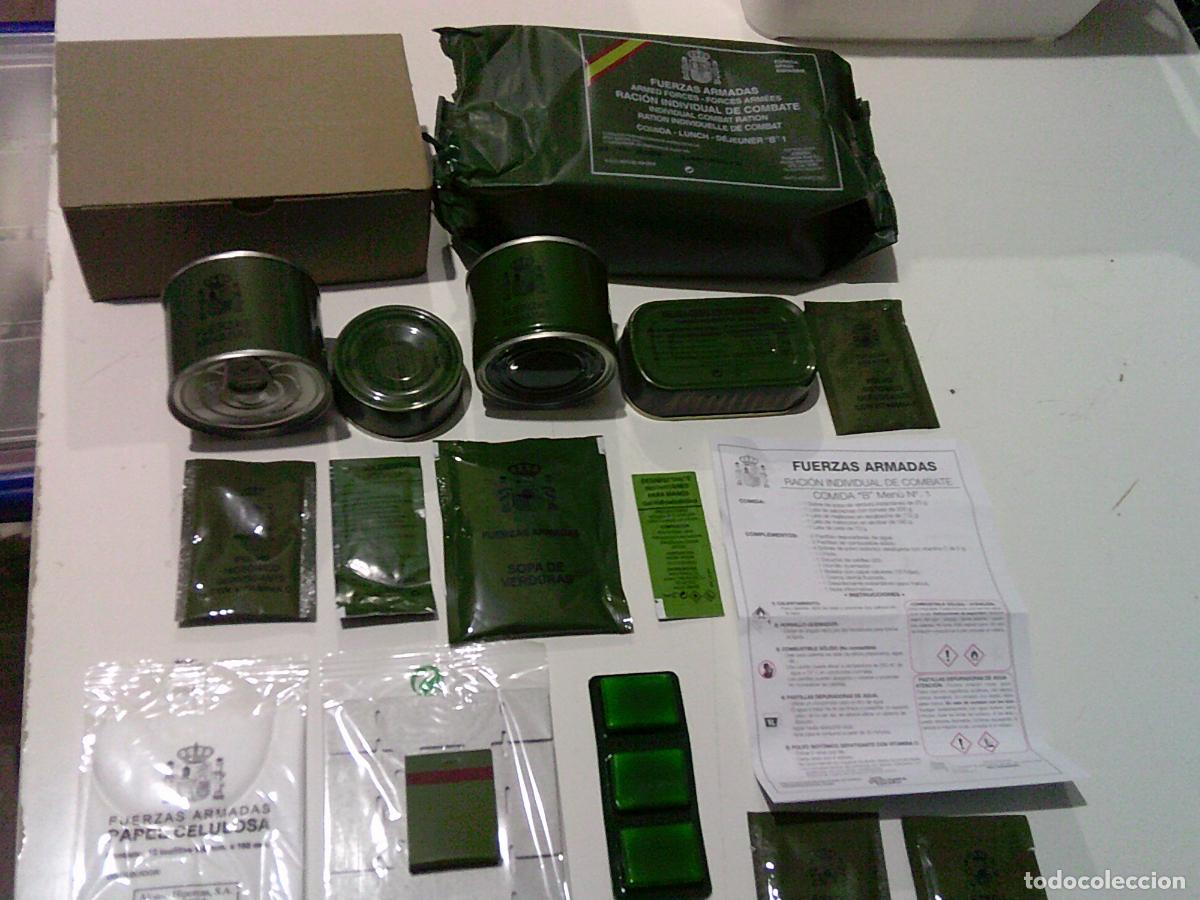 Militaria: Raci&oacute;n de combate de campa&ntilde;a - Foto 1