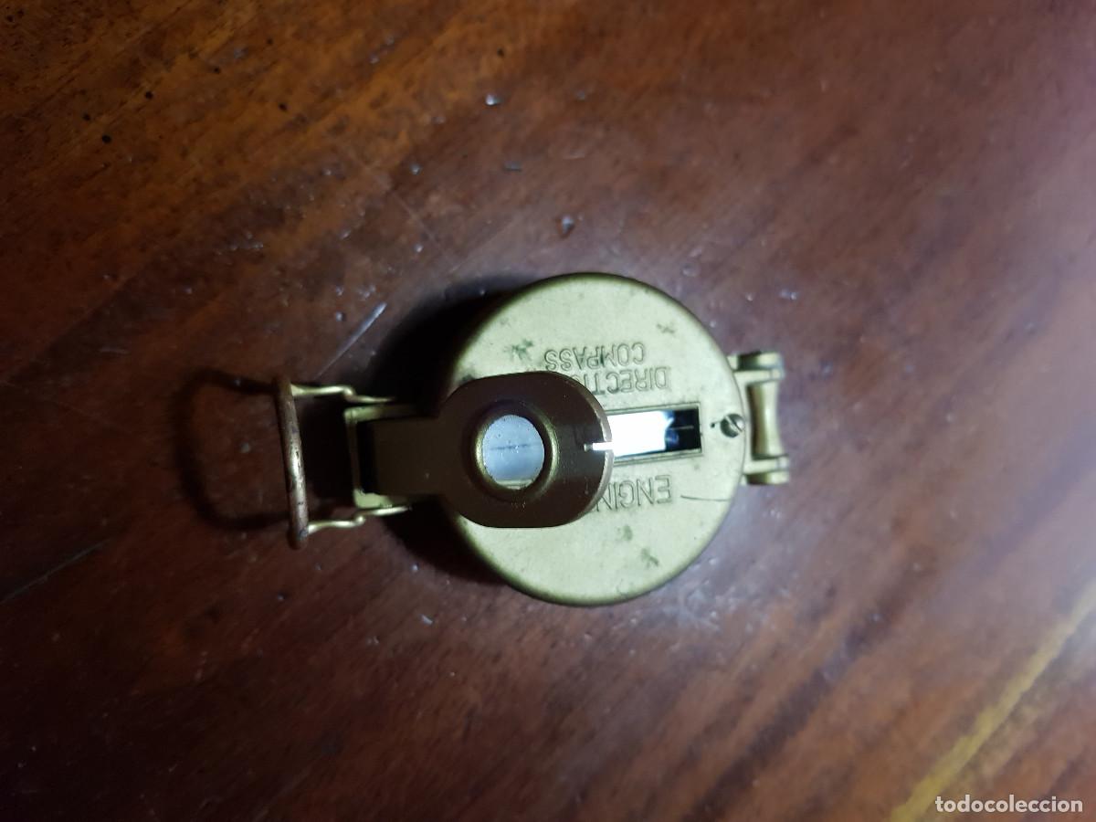 Militaria: ANTIGUA BRUJULA -ENGINEER DIRECTIONAL COMPASS - Foto 5