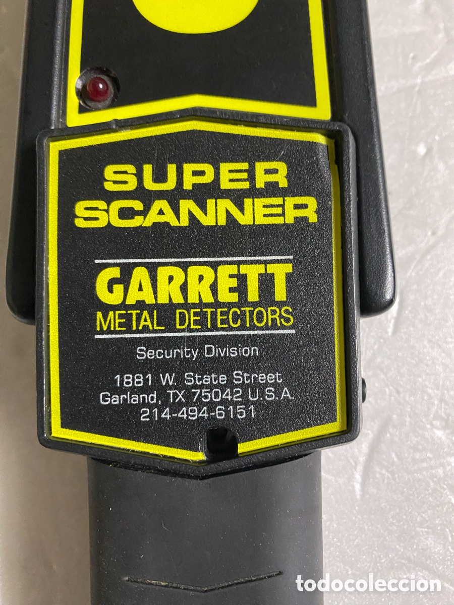 Militaria: DETECTOR DE METALES MARCA GARRET - Foto 3