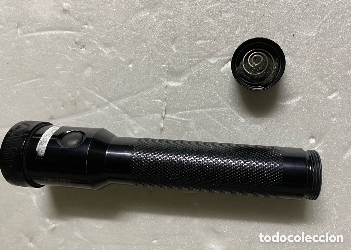 Militaria: LINTERNA RECARGABLE POLIC&Iacute;A - Foto 2