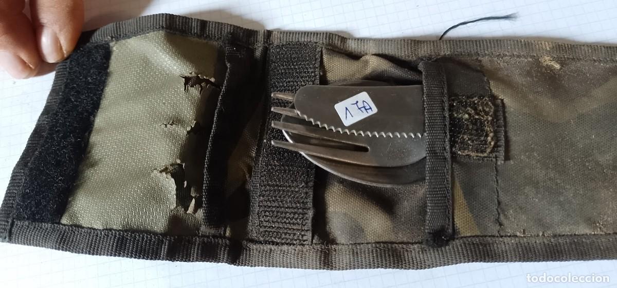 Militaria: Cubiertos militares con funda - Foto 3