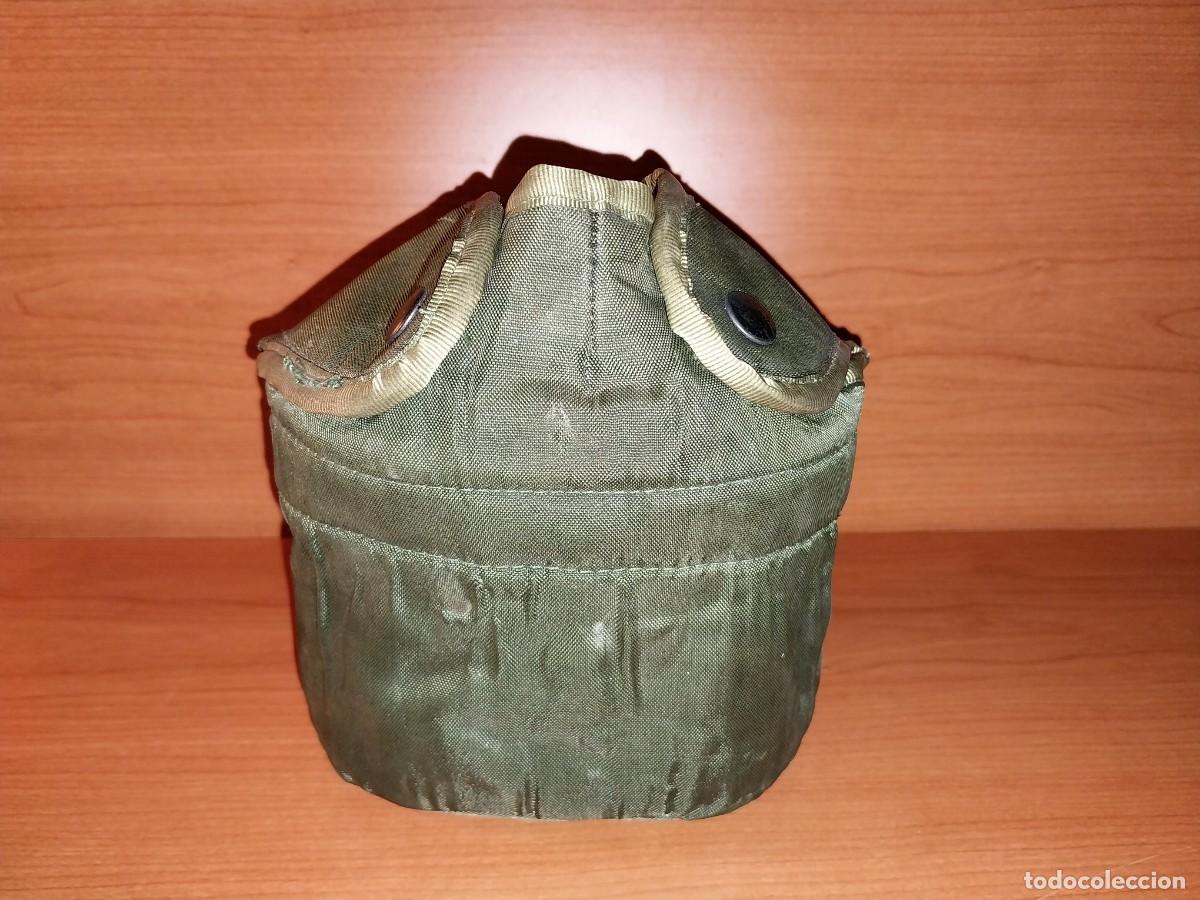 Militaria: Ej&eacute;rcito Espa&ntilde;ol. Funda de Cantimplora con cazo - Foto 1