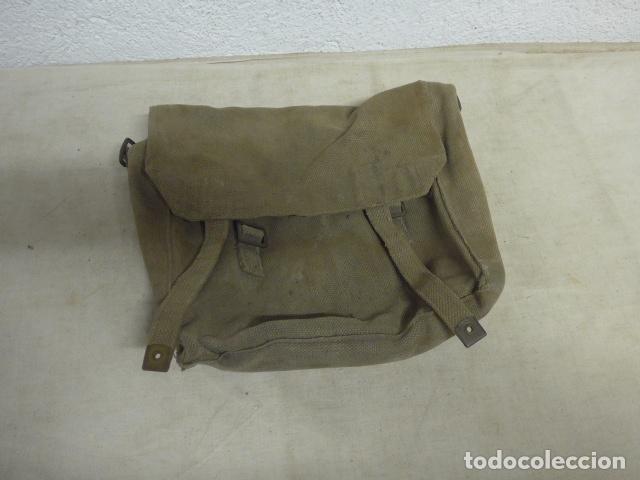 Militaria: Antiguo macuto militar a identificar - Foto 1