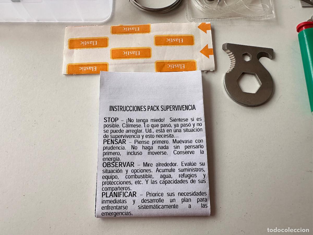 Militaria: KIT DE SUPERVIVENCIA - Foto 6