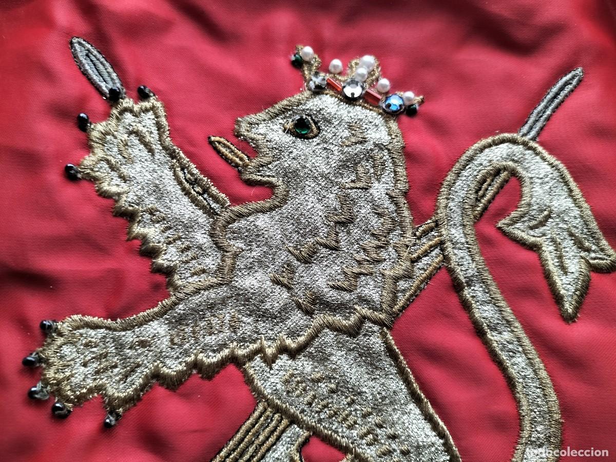 Militaria: CORNETA LARGA TIPO TERCIO CON GALA - Foto 9