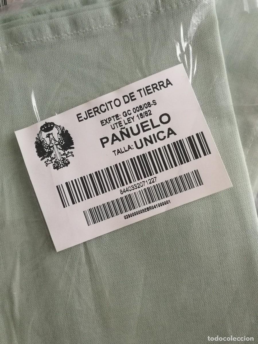 Militaria: PA&Ntilde;UELO DE BOLSILLO EJERCITO TIERRA. VERDE - Foto 6