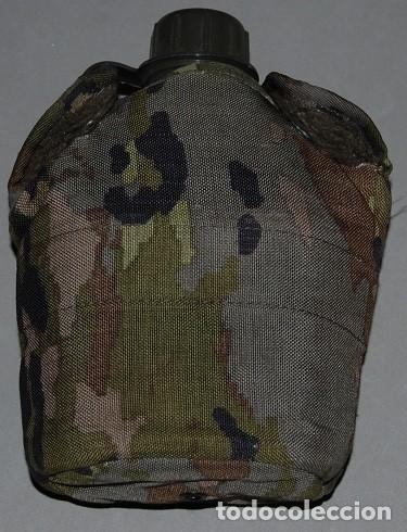 Militaria: MARMITA CANTIMPLORA CON FUNDA PIXELADA BOSCOSA E.T. - Foto 1