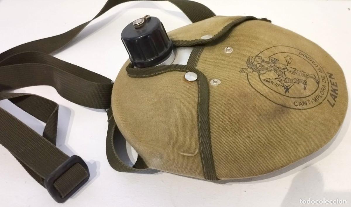 Militaria: Cantimplora vintage LAKEN, Con forro y correa - Foto 3