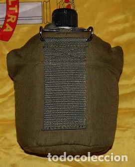 Militaria: CANTIMPLORA DE CAMPA&Ntilde;A EN ALUMINIO 1/2 LITROS - Foto 3