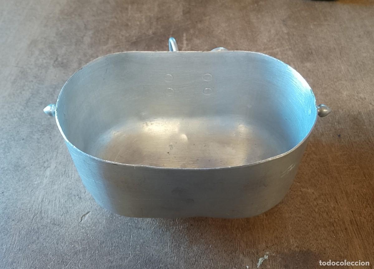 Militaria: Cacillo de cantimplora, marcado - Foto 1