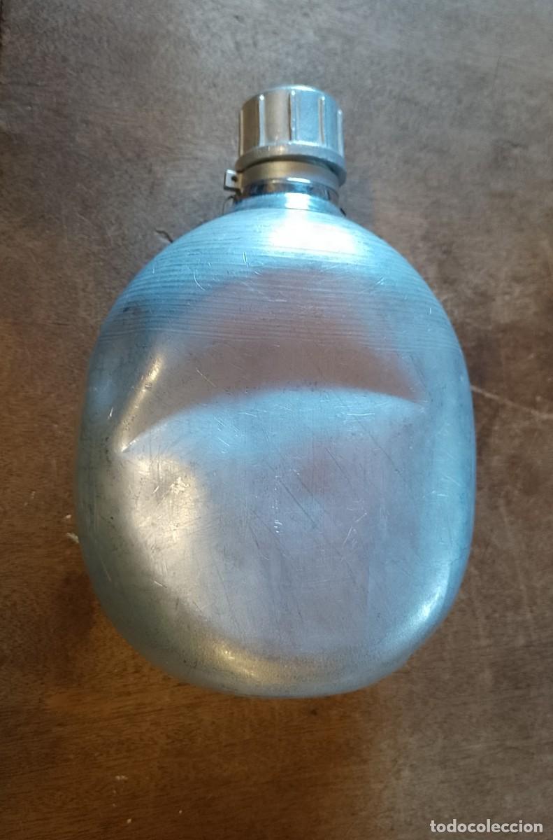 Militaria: Cantimplora militar de aluminio - Foto 1