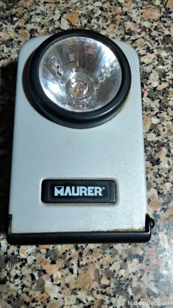 Militaria: LINTERNA MARCA MAURER - Foto 1